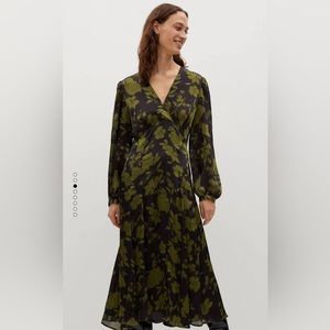 Mango floral dress